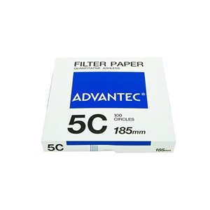 Advantec 정량/경질(Quantitative/Hardened) 여과지 filter paper No.5C 47mm/No.5C 55mm/No.5C 70mm/No.5C 90mm/No.5C 110mm/No.5C 125mm/No.5C 150mm/No.5C 185mm/No.5C 240mm/No.5C 300mm